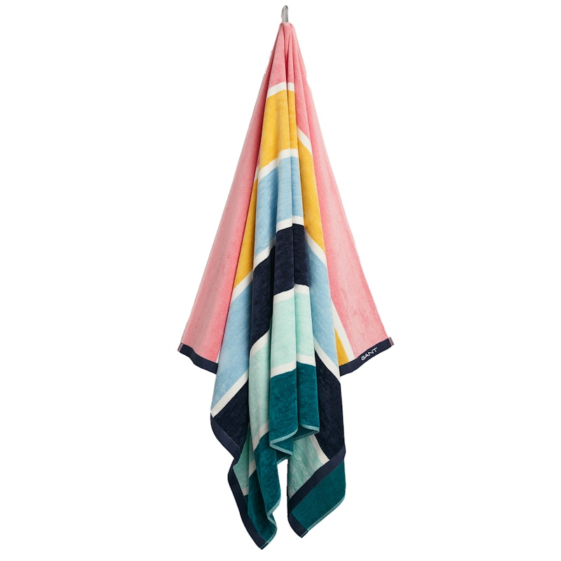 Multi Stripe Beach Towel 100x180 cm, Multi