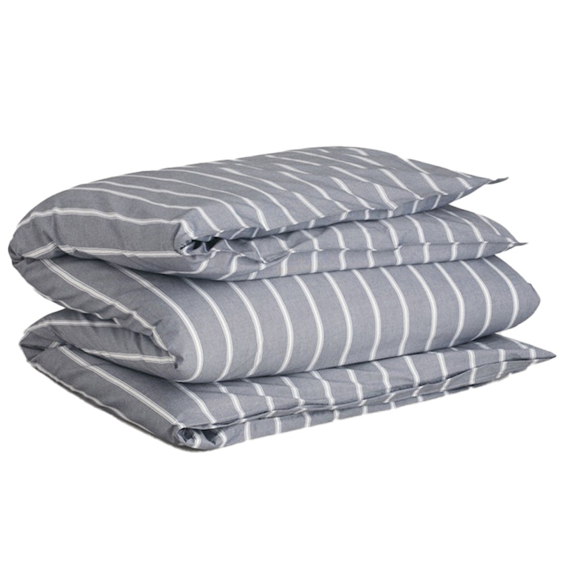 Oxford Stripe Duvet Cover 220x220 cm