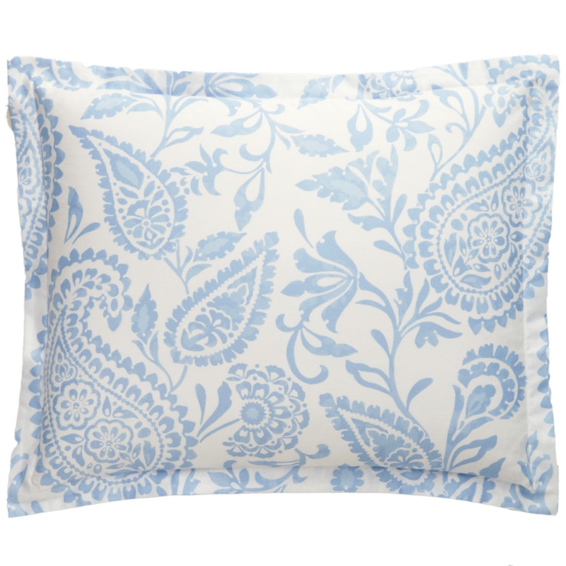 Paisley Pillowcase 50x60 cm, Fresh Blue