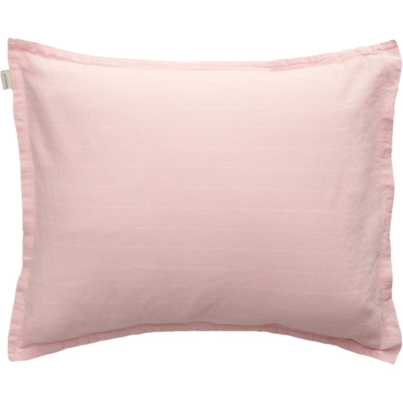 Pinstripe Pillowcase 50x60 cm, Fresh Pink