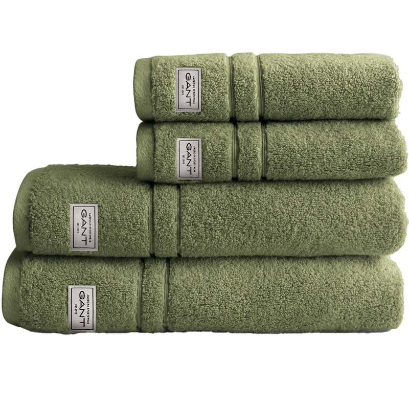 Premium Towels 4-pack, Agave Green