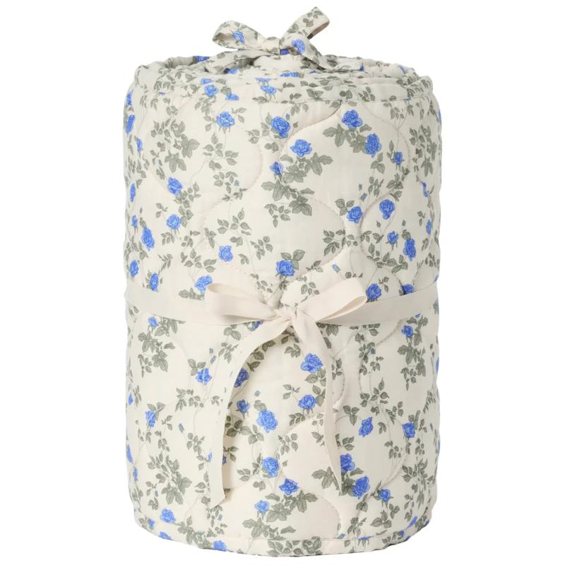 Dainty Quilted Crib Bumper, 30x360 cm