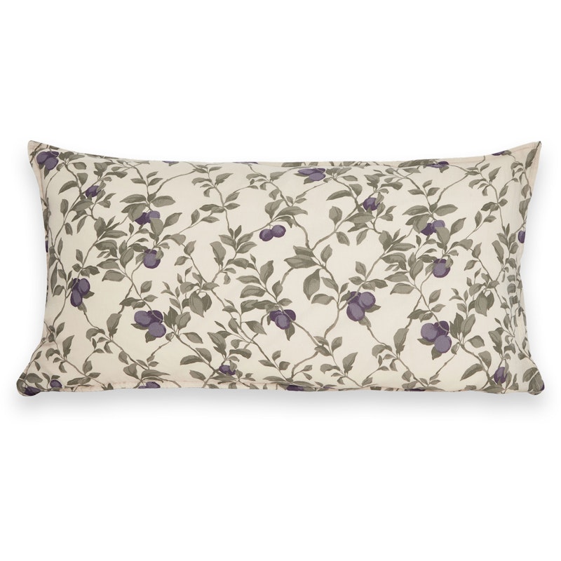 Plum Muslin Pillowcase, 50x90 cm