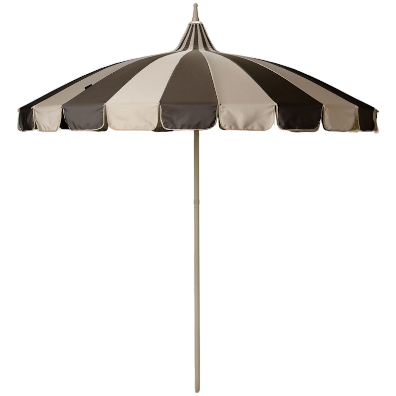 Parasol Ø240 cm, Brown / Beige