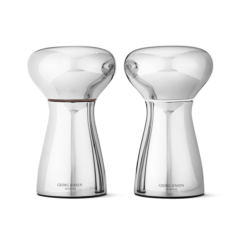 Alfredo Salt & Pepper Mill, Stainless Steel