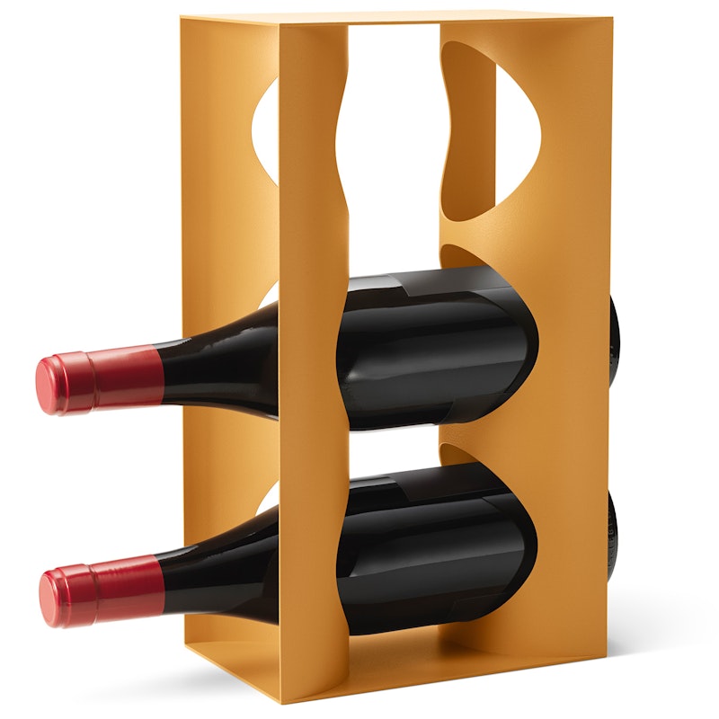 Alfredo Wine Rack Stainless Steel, Saffron