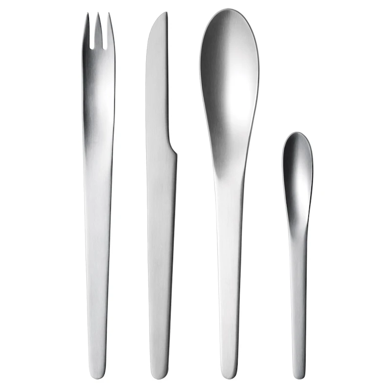 Arne Jacobsen Cutlery Set of 16, Matt