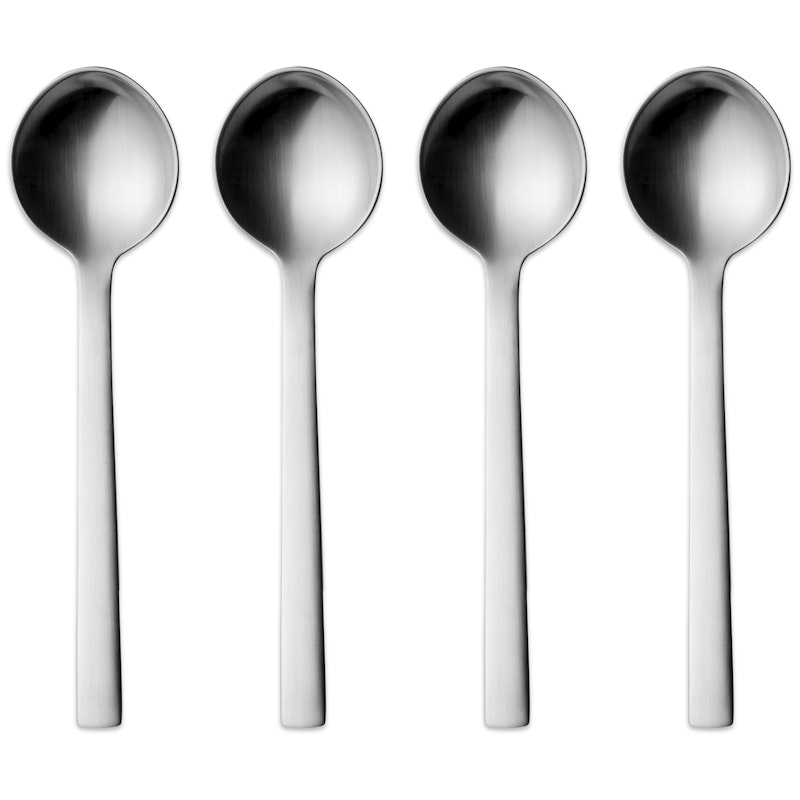 New York Dessert Spoon 4-pack, Stainless Steel