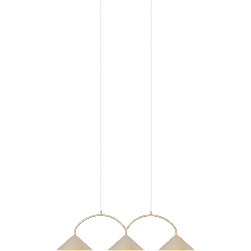 Curve 3 Pendant, Beige