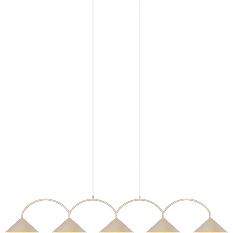 Curve 5 Pendant, Beige