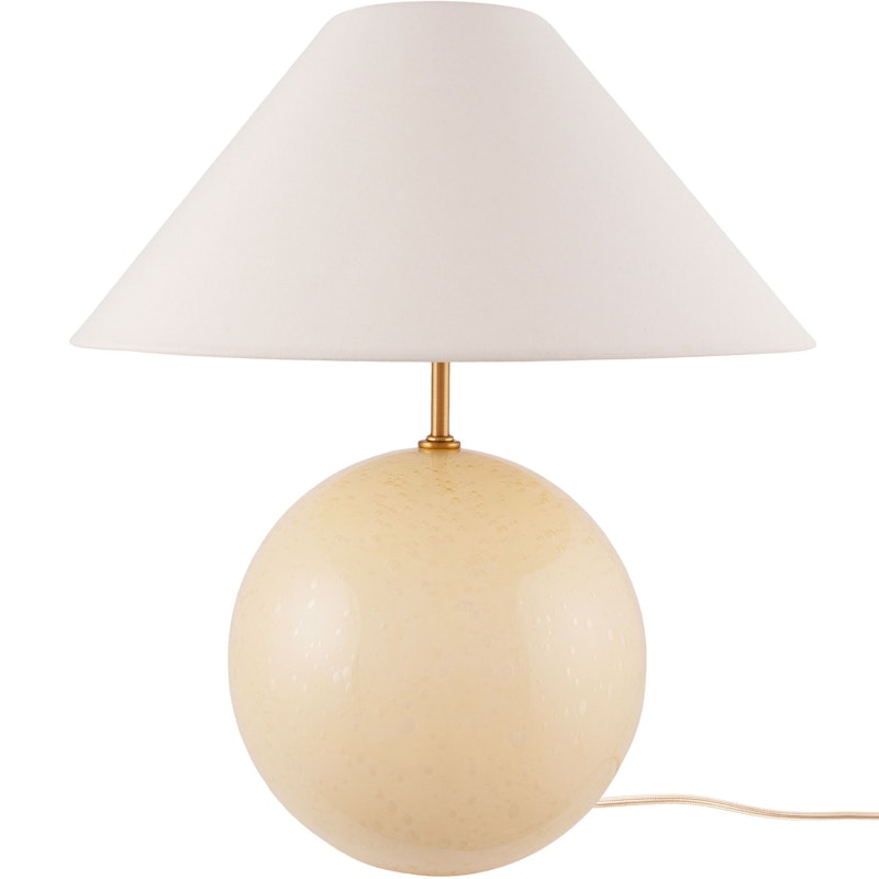 Iris 35 Table Lamp, Creme