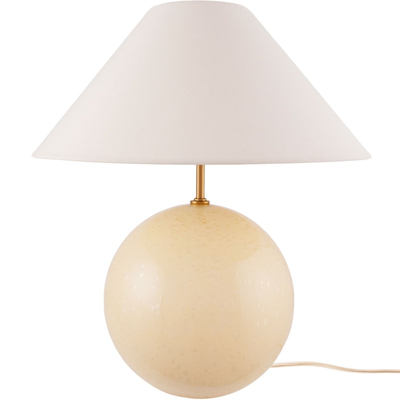 Iris 35 Table Lamp, Creme