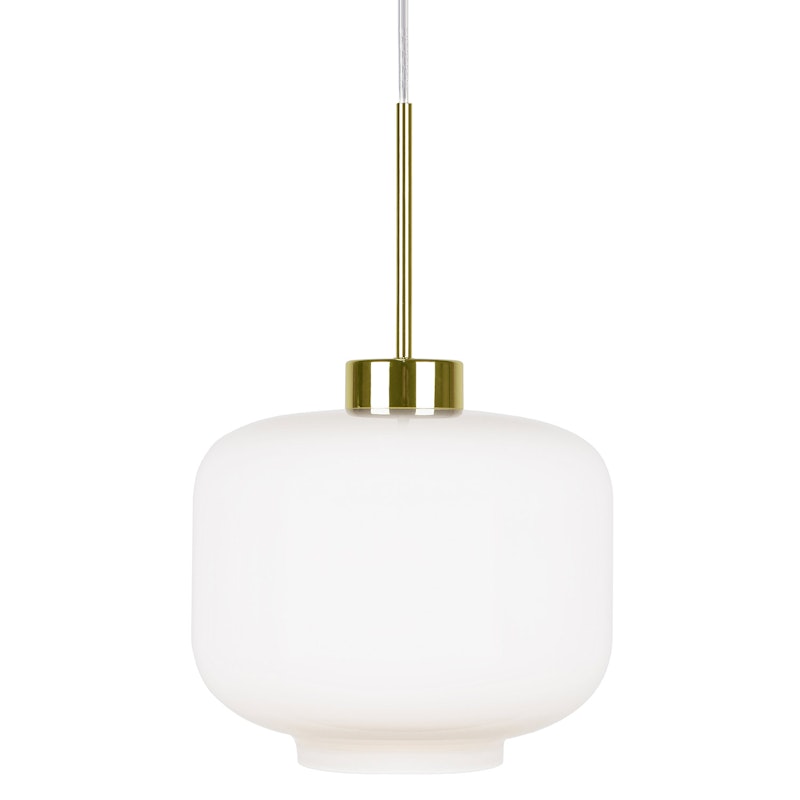 Ritz Pendant, White / Brass