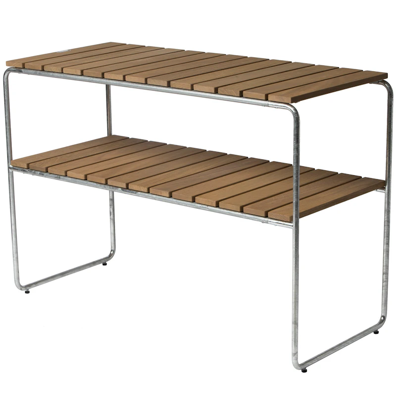 Galvanized Metal Console Table Tribesigns 39