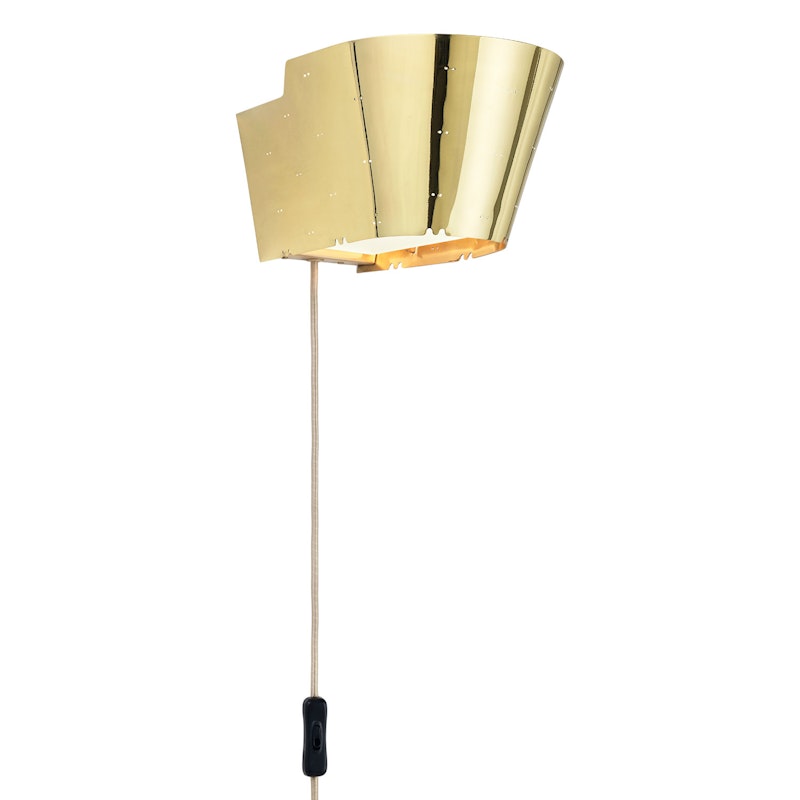 9464 Wall Lamp, Brass/ Brass