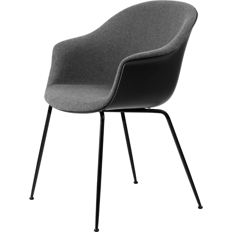 Bat Dining Chair Upholstered Front / Conical Base, Hallingdal 65 173