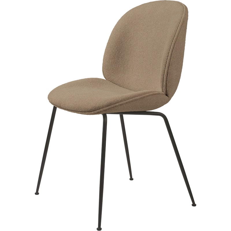 Beetle Dining Chair, Black, PG2, Li.Bouclé 003