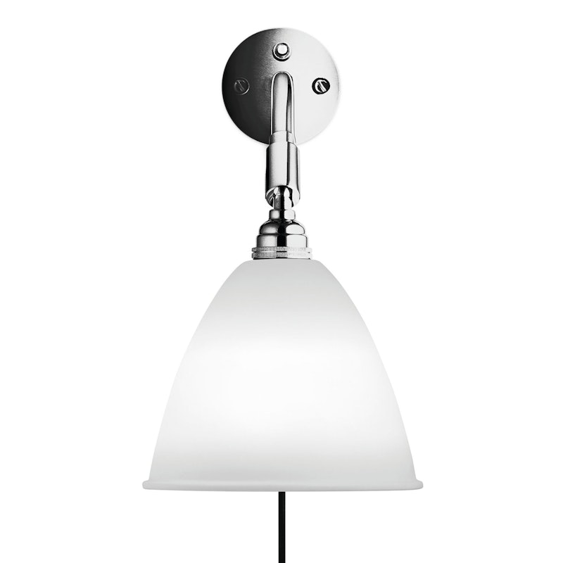 Bestlite BL7 Wall Lamp, Chrome / Bone China