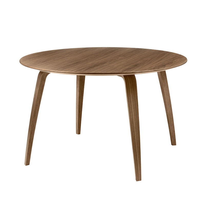 Dining Table Round, Walnut