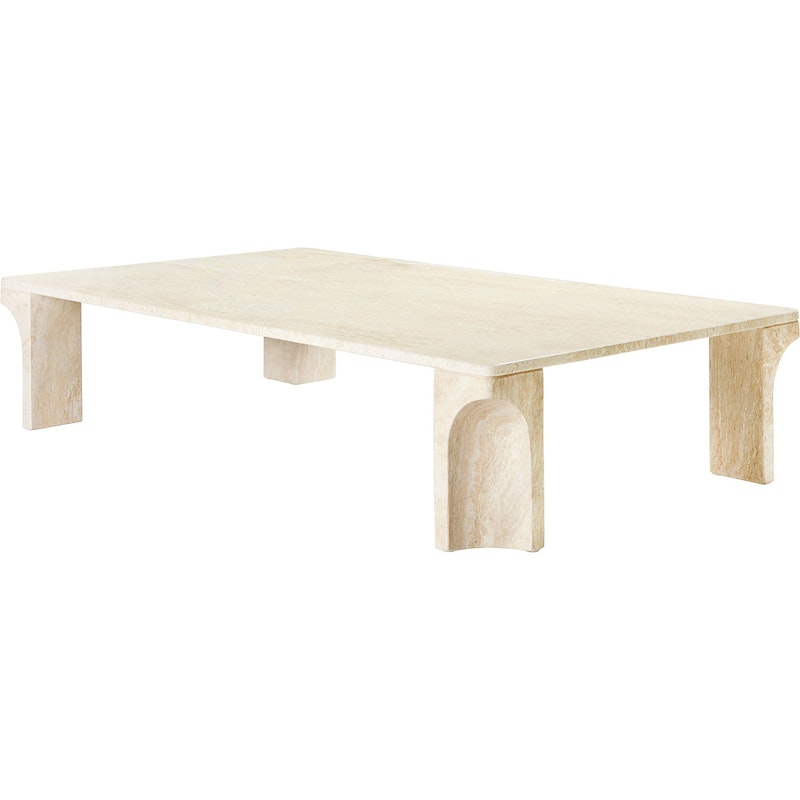 Doric Coffee Table Neutral White, 80x140 cm