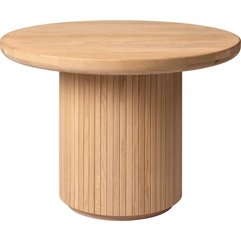Moon Coffee Table Round Ø60 x H45, Solid Oiled Oak