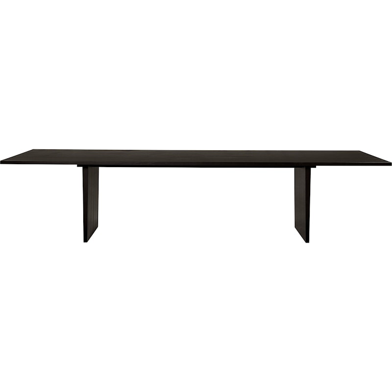 Private Dining Table 320 cm, Black Stained Ash