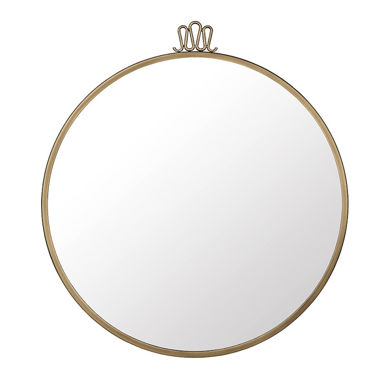 Randaccio Mirror Ø60 cm, Vintage Brass