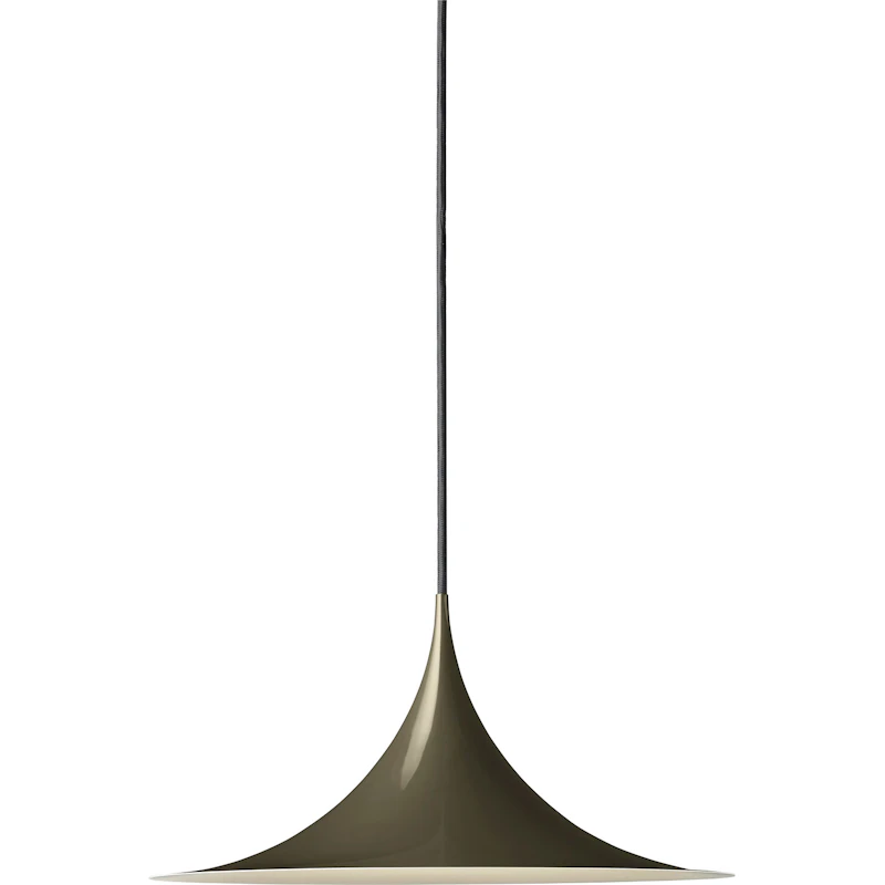 Semi Pendant Ø30 cm, Glossy Dark Cocoa