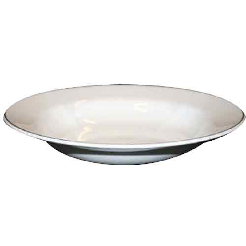 Natur Deep Plate 23 cm, Snow