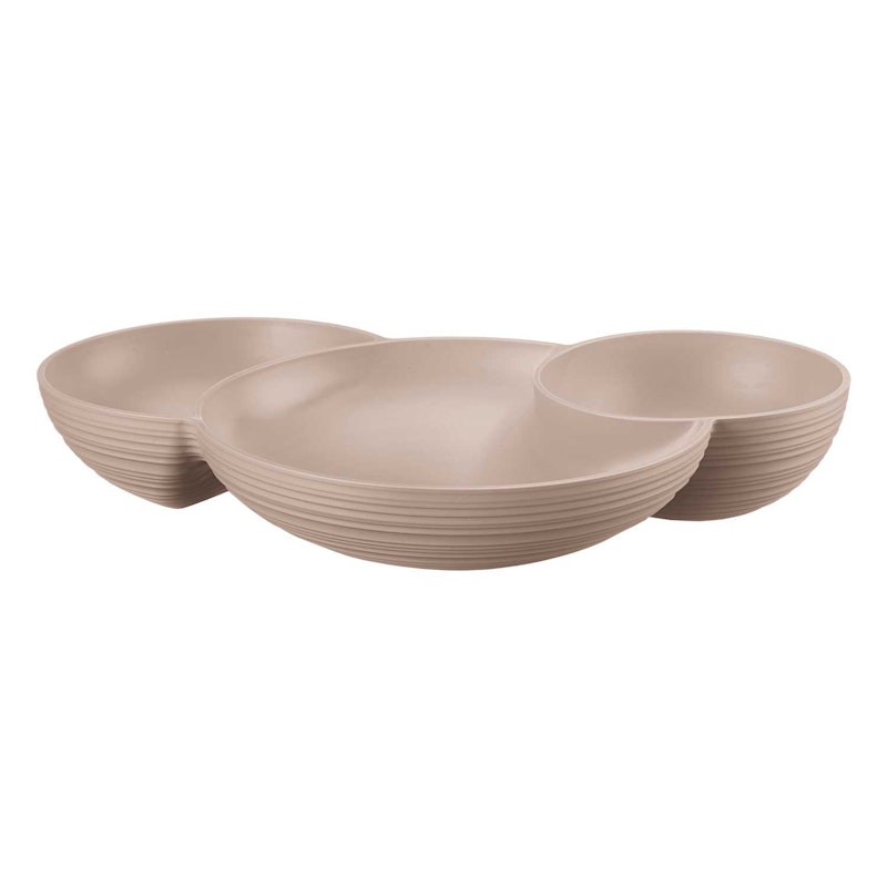 Tierra Bowl 29,5x21,4 cm, Taupe