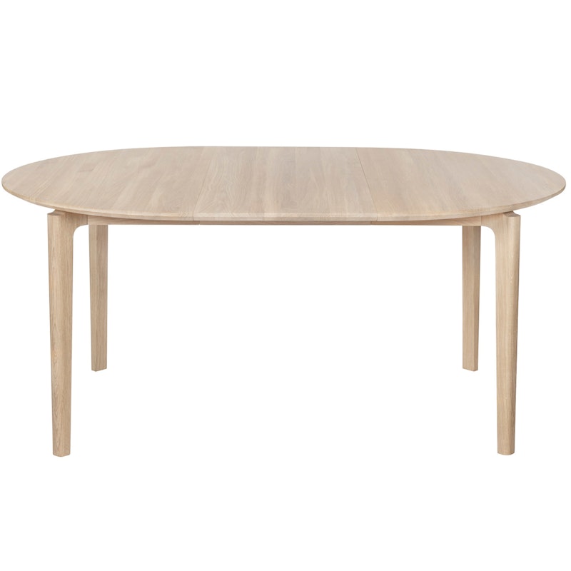 Ida 01 Table 95x180 cm, White Oiled Oak