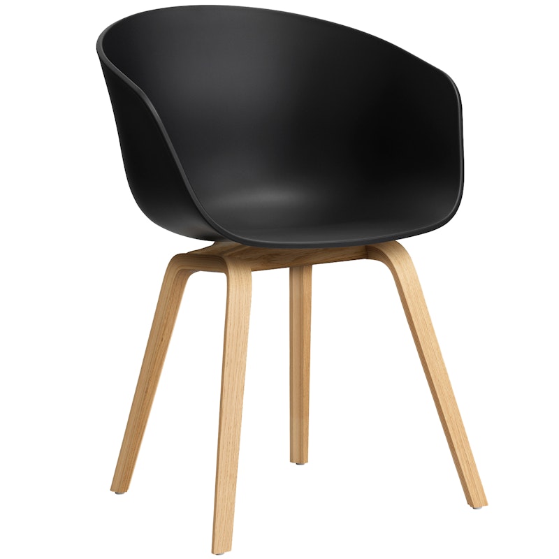 ACC 22 2.0 Armchair, Lacquered Oak / Black