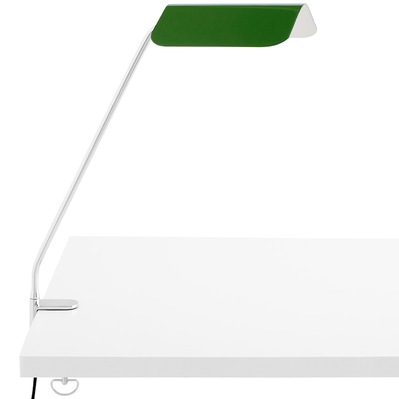 Apex Desk Lamp With Clamp, Emerald Green