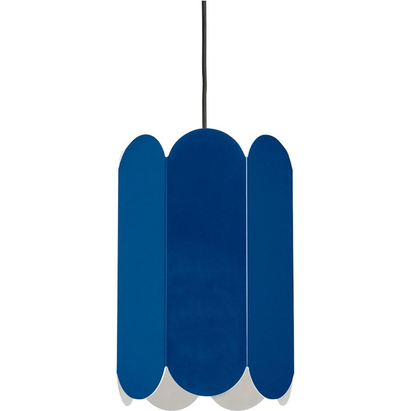 Arcs Lampshade, Cobalt-blue