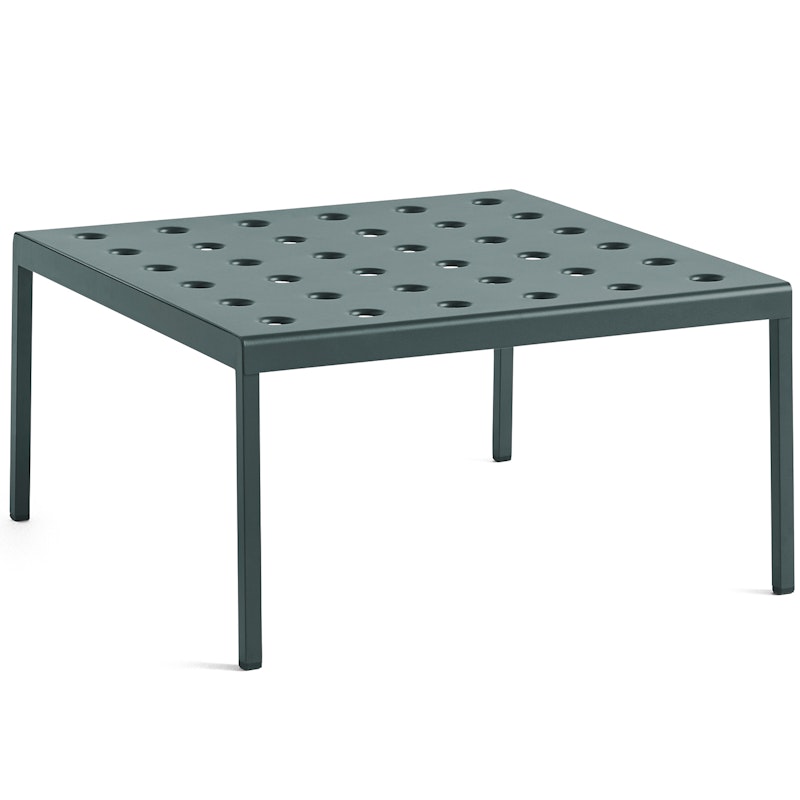 Balcony Lounge Table 75x76 cm, Dark Forest