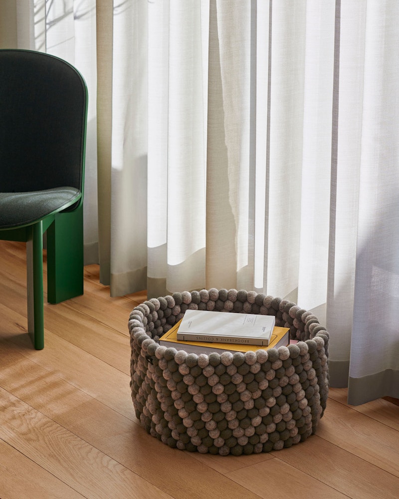 Bead Basket Wool, Grey from HAY | RoyalDesign
