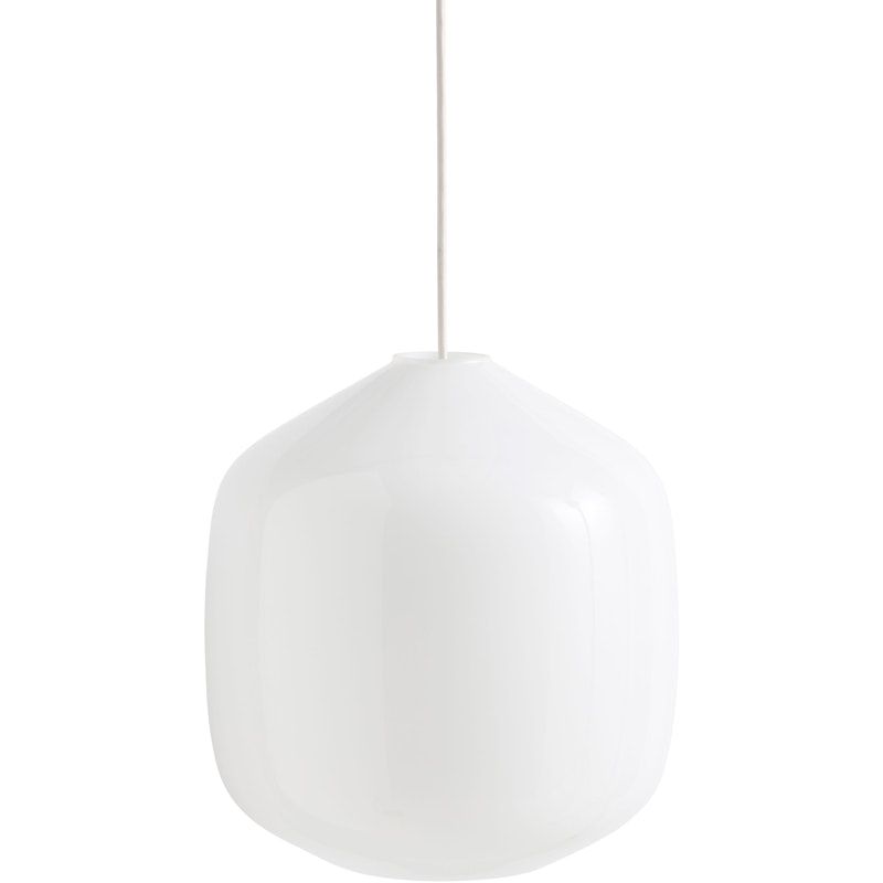 Buoy Glass Pendant 30 cm, Clay White