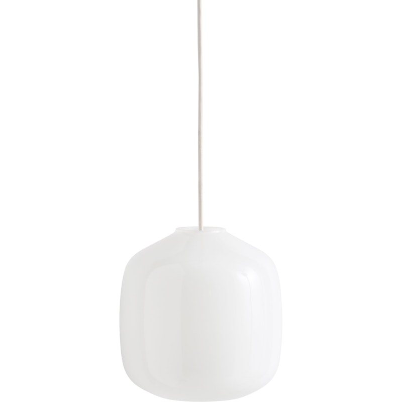 Buoy Glass Pendant 20 cm, Clay White