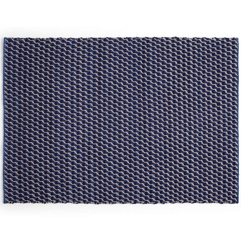 Channel Rug Blue/White, 170x240 cm