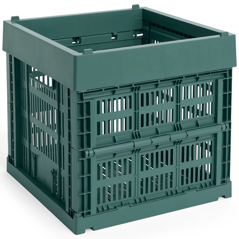 Colour Crate Cube Storage, Dark Green