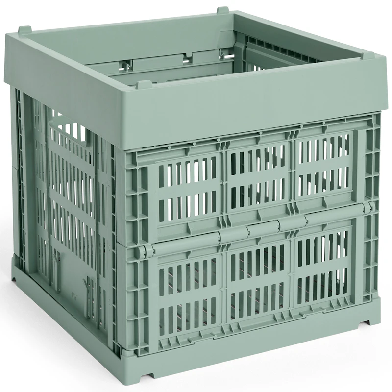 Colour Crate Cube Storage, Sage Green