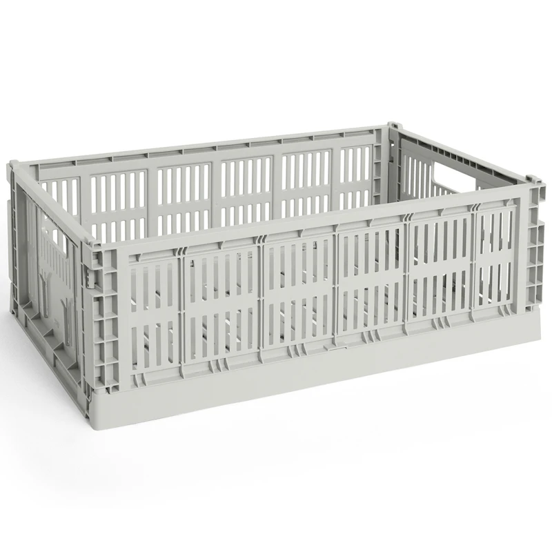 Colour Crate Large Storage, Grey