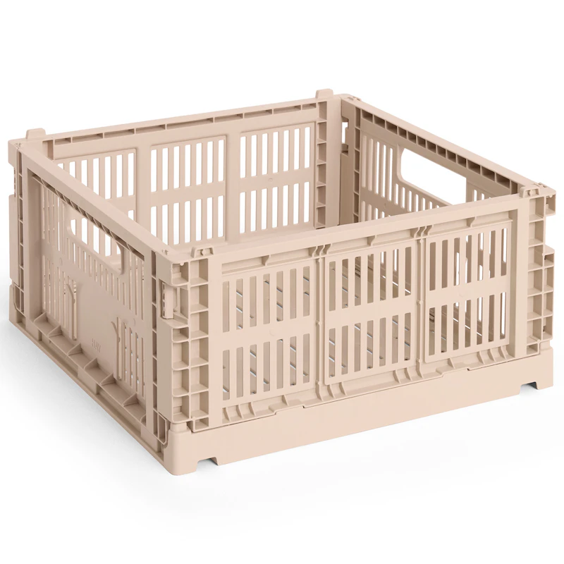 Colour Crate Medium Square Storage, Powder