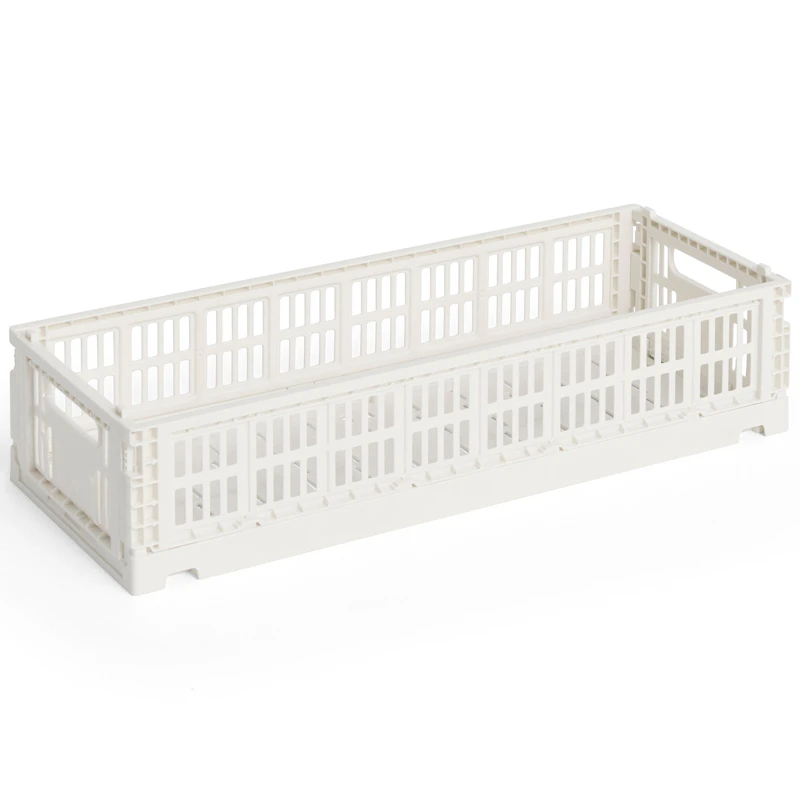 Colour Crate Mini Oblong Storage, Off-white