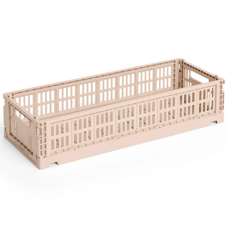 Colour Crate Mini Oblong Storage, Powder