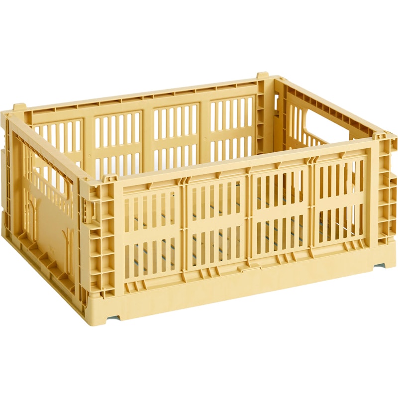 Colour Crate Storage Box M, 26,5xx34,5 cm, Golden Yellow