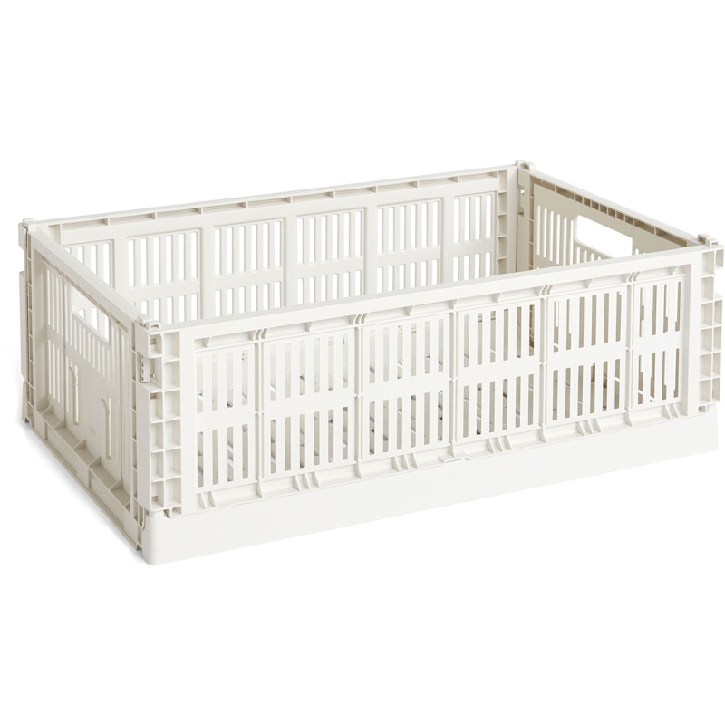 Colour Crate Storage Box L 34,5x53 cm, Off-white