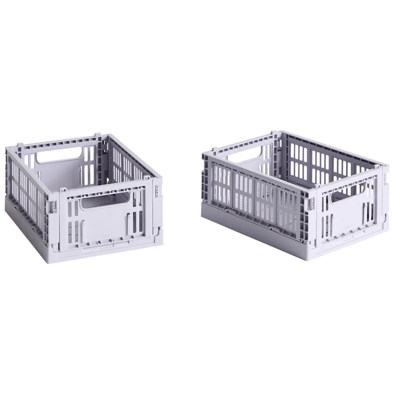 Colour Crate Storage Boxes Mini 2-pack, Lavender