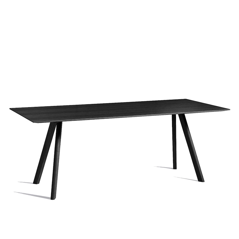 CPH 30 2.0 Table 90x200 cm, Water-based Lacquered Oak / Black Oak