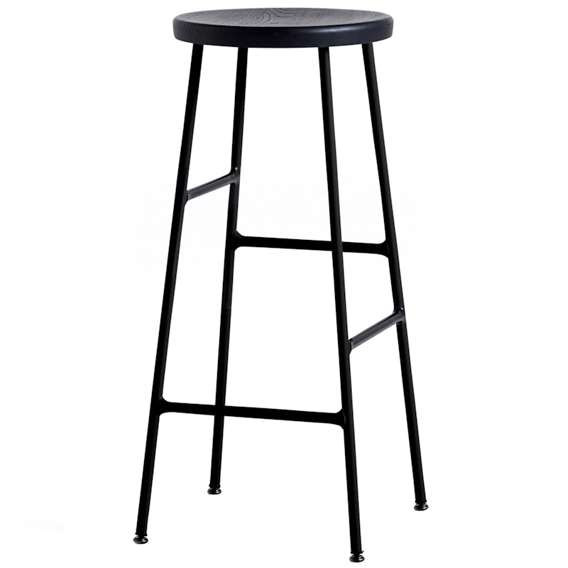 Cornet Barstol High, Black stained Oak/Black